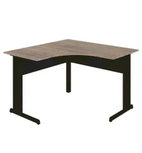 MESA ANGULAR PÉ METÁLICO - NEW CITY