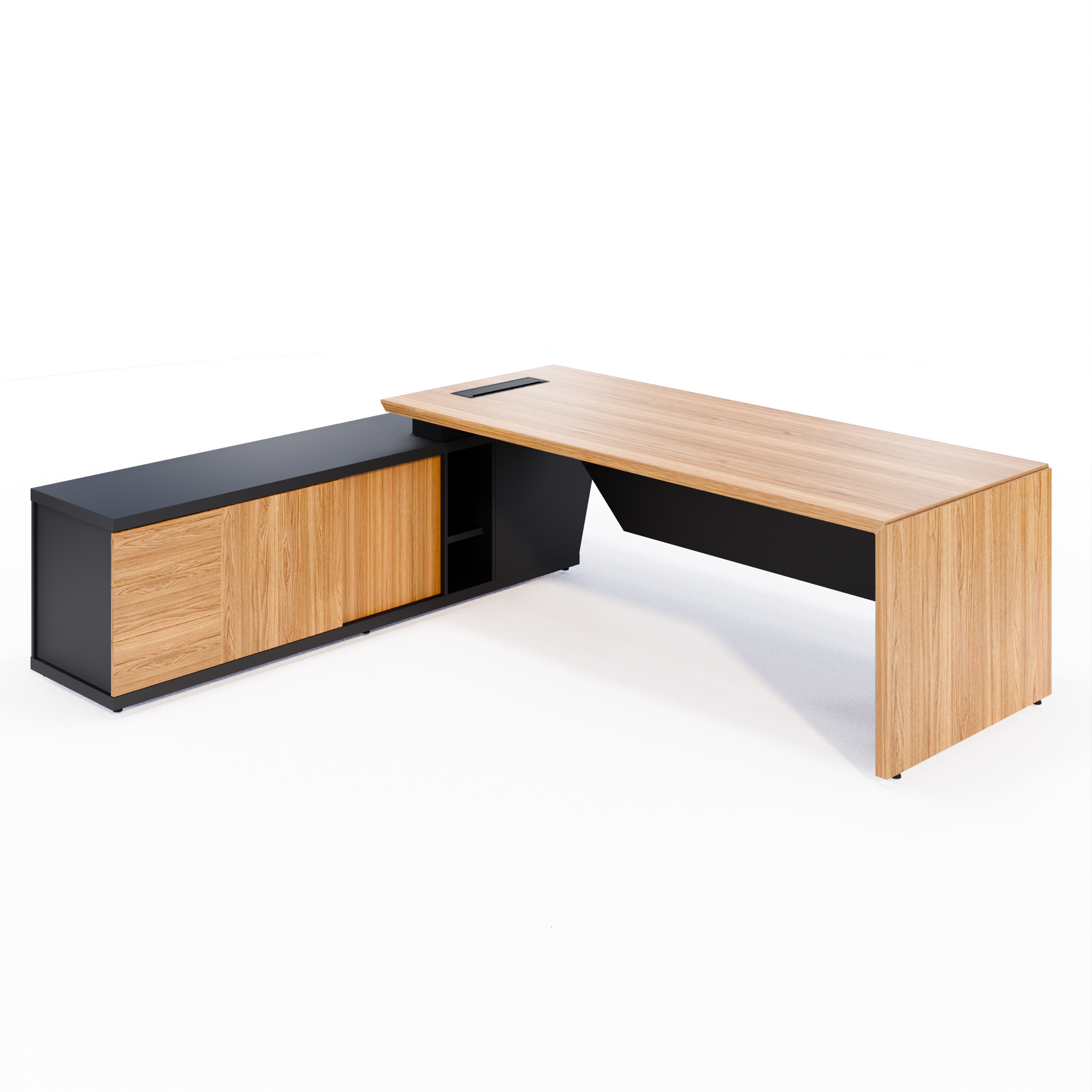 MESA DIRETOR COM CREDENZA ESQ. - DOM
